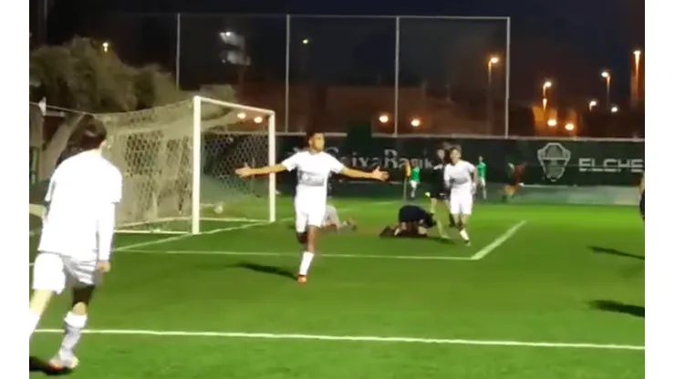 Jesús Hernández convirtió un gol en la victoria del Elche