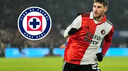 En Cruz Azul también festejan cada gol de Santiago Giménez con Feyenoord.