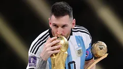 Lionel Messi, campeón del mundo con Argentina.