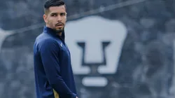 David Cabrera en su última etapa con Pumas.