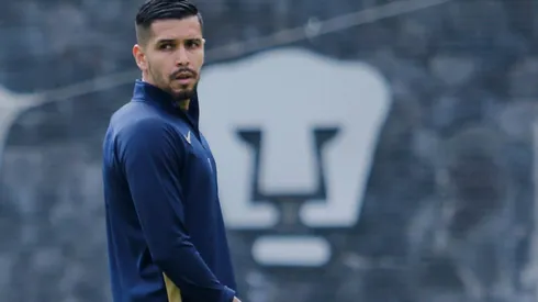 David Cabrera en su última etapa con Pumas.