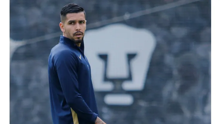 David Cabrera en su última etapa con Pumas.