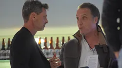 Ares de Parga con Diego Cocca.