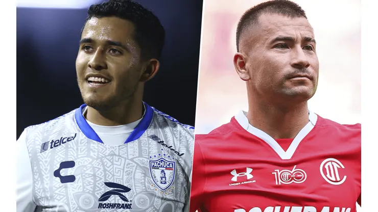 Pachuca vs. Toluca por la Liga MX.