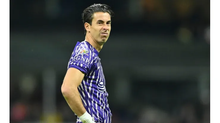 Oscar Jiménez en un partido del torneo Clausura 2023 con el América.