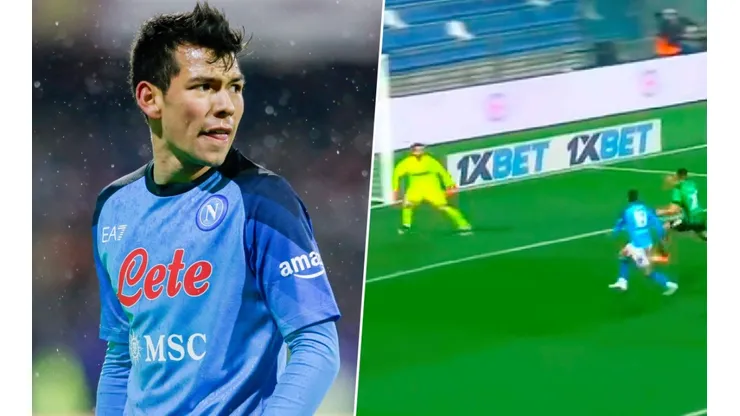 Lozano estuvo a punto de firmar una gran asistencia