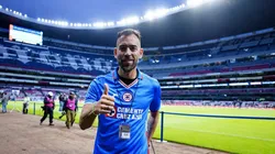 César Delgado en una visita a Cruz Azul en el torneo Apertura 2022.