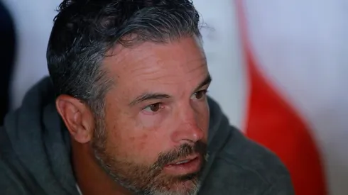 El entrenador universitario no quedó contento con el resultado.