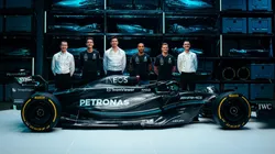 Mercedes presentó el W14 y le mandó un amenazante mensaje a Red Bull y Ferrari