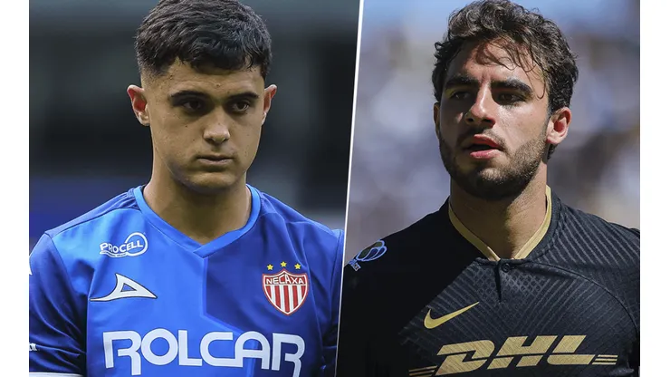 Necaxa vs. Pumas UNAM por la Liga MX.