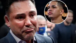 Duro de golpe de Edgar Berlanga contra Óscar de la Hoya.