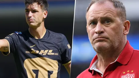 Juan Dinenno y Andrés Lillini con Pumas y Necaxa.