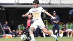 Pablo Monroy durante un partido de la Sub-20.