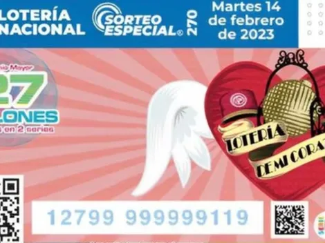 Resultados del Sorteo Especial del martes 14 de febrero de 2023 en México