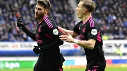 Santi festejó un nuevo gol en la Eridivisie.