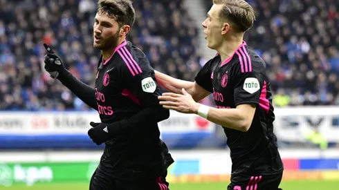 Santi festejó un nuevo gol en la Eridivisie.