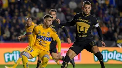 Nicolás Freire en el estadio Universitario.