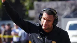 Higor Meritao en su llegada a CU.