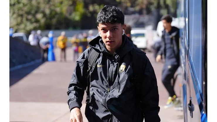 Jorge Ruvalcaba en su llegada a CU.