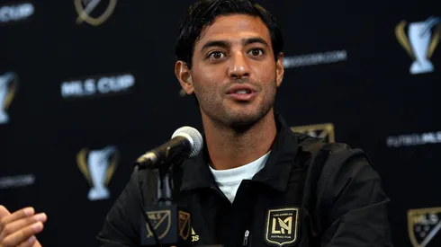 Carlos Vela con LAFC al final de la temporada 2022 de la MLS.