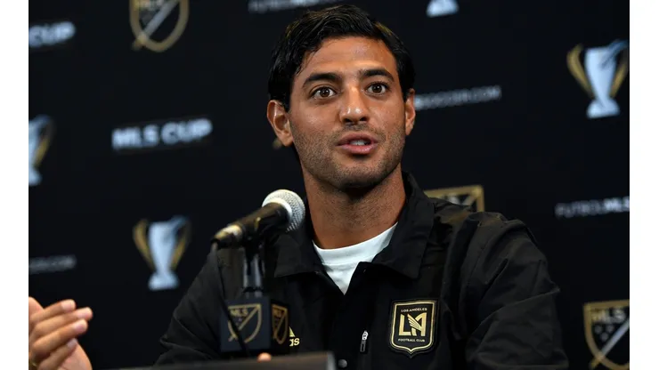 Carlos Vela con LAFC al final de la temporada 2022 de la MLS.