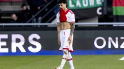 NIJMEGEN, 08-01-2023. Stadion de Goffert, Stadium of NEC. Dutch Eredivisie Football season 2022-2023. NEC - Ajax. Ajax d