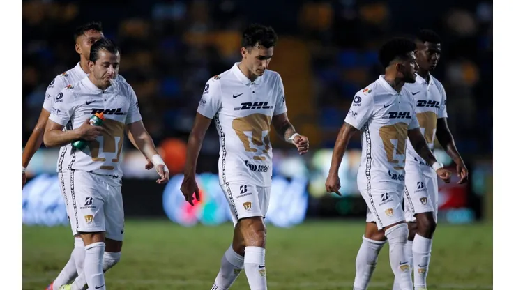 Pumas después de empatar sin goles ante Tigres.