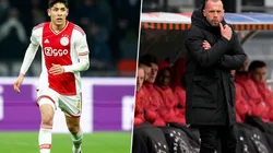 Edson Álvarez viene jugando como defensa central