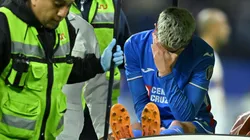 La lesión del futbolista lo apartará un buen tiempo del campo de juego.