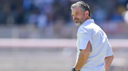 Rafael Puente en el partido ante Atlas.