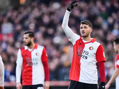 VIDEO | Santi Giménez se desplomó y pidió un penal inexistente para el Feyenoord