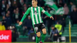 Andrés Guardado llegó a 153 partidos con el Betis ante el Celta de Vigo.