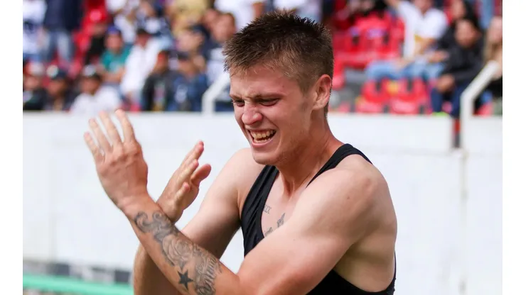 Bruno Schmutz tras el campeonato Sub-20.