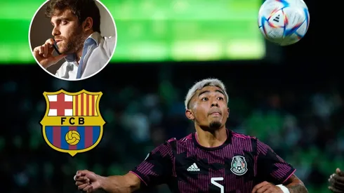 Julián Araujo cerca del Barcelona