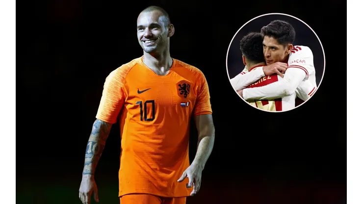 Sneijder criticó duramente a Edson Álvarez y Jorge Sánchez.