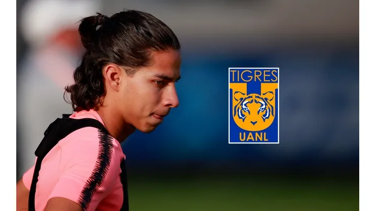 Tigres cerró la llegada de Diego Lainez