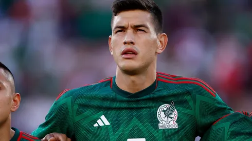 César Montes lleva 44 partidos con la selección mexicana.