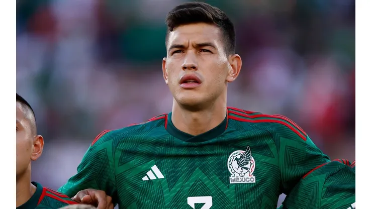 César Montes lleva 44 partidos con la selección mexicana.