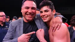De la Hoya se ilusiona con Ryan Garcia vs. Óscar de la Hoya.