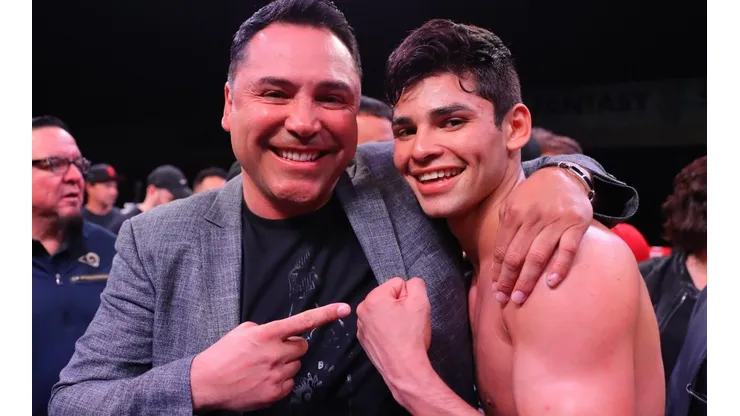 De la Hoya se ilusiona con Ryan Garcia vs. Óscar de la Hoya.
