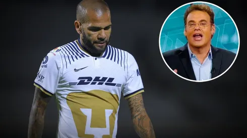Faitelson señaló a Dani Alves por su nivel en Pumas