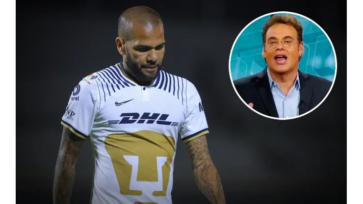 Faitelson señaló a Dani Alves por su nivel en Pumas