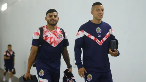 Alexis Vega y Roberto Alvarado en el torneo Apertura 2022.