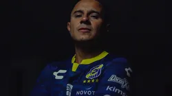 Chapito Montes con la camiseta del Everton de Viña del Mar.