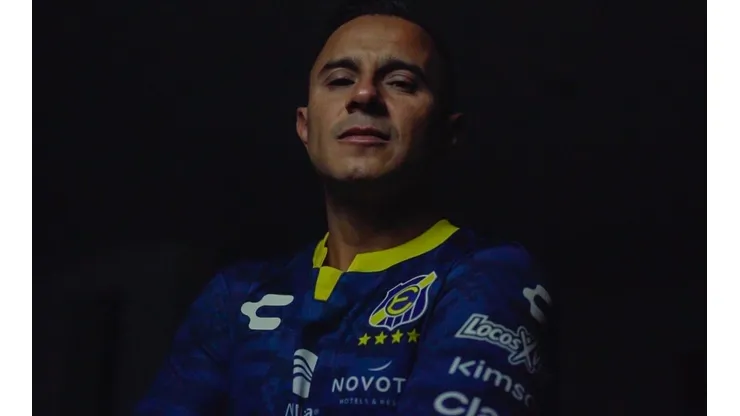 Chapito Montes con la camiseta del Everton de Viña del Mar.