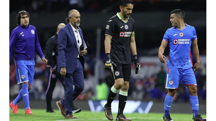 Raúl Gutiérrez tras la derrota de Cruz Azul ante Monterrey.