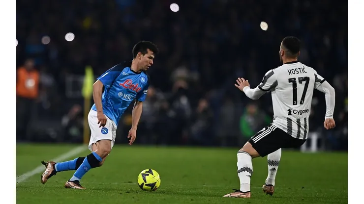 Lozano solo tuvo algunos minutos en la victoria ante Juventus