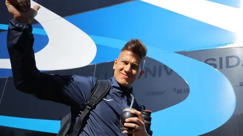 Sebastián Sosa previo al partido de Pumas contra Bravos de Juárez.