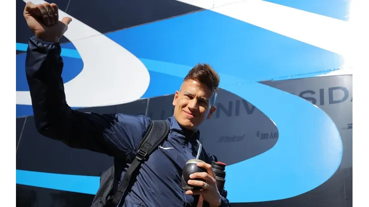 Sebastián Sosa previo al partido de Pumas contra Bravos de Juárez.