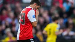 Santiago Giménez no se ha consolidado en el once del Feyenoord